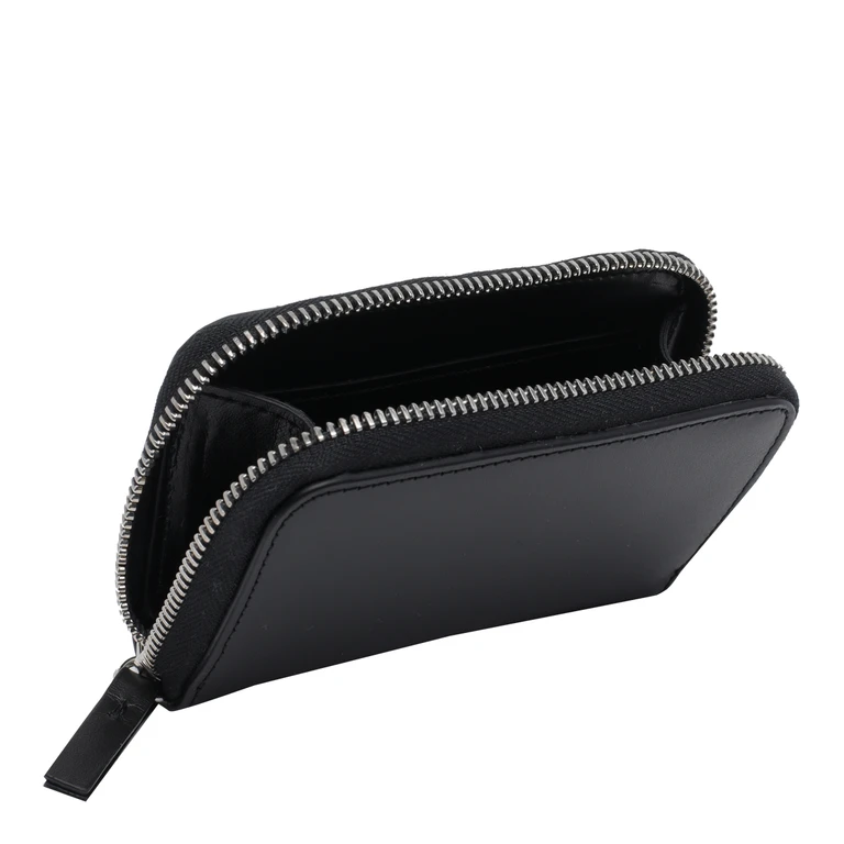 MM6 Maison Margiela Wallets Black Calf Leather - Women