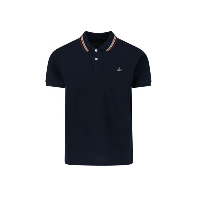 Vivienne Westwood Polo-Shirt mit gestreiftem Kragen