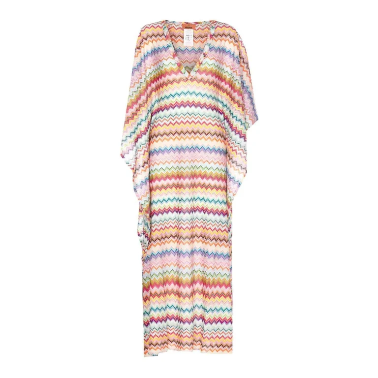 Missoni Robe Au Genou - Multicolore