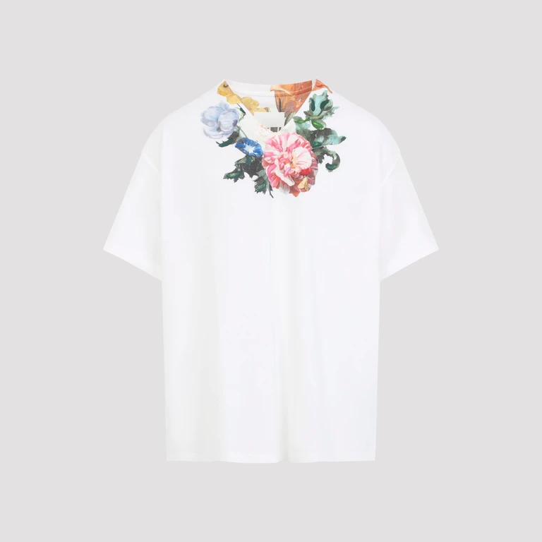 MAISON MARGIELA - Maison Margiela floral print T-shirt