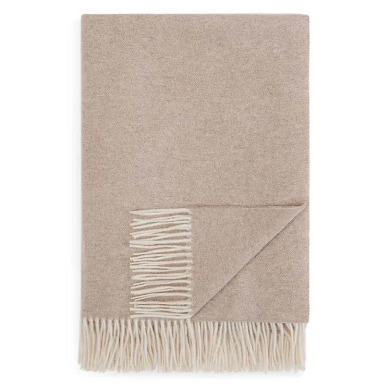 Sferra Renna Fringed Throw