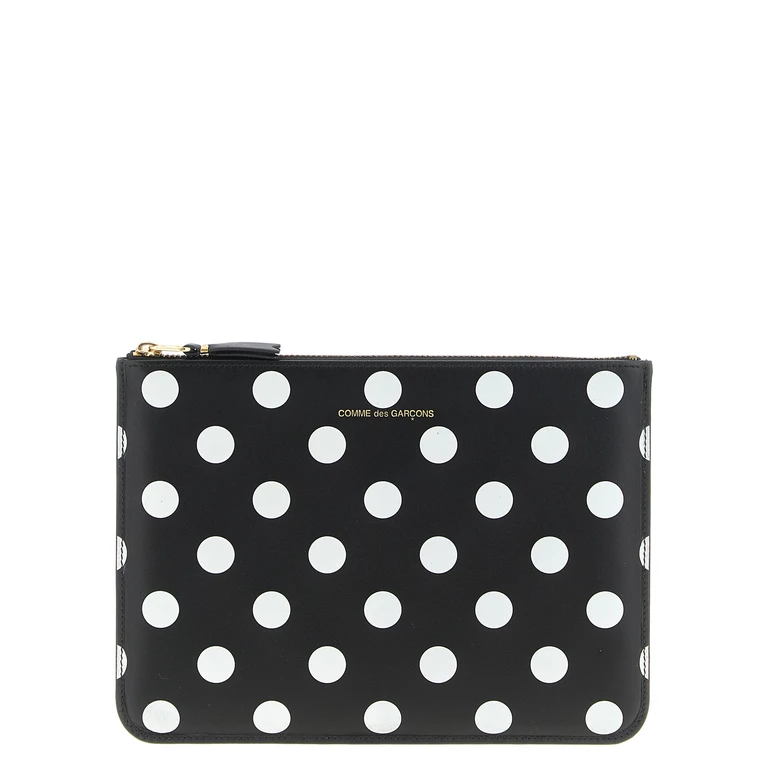 Comme des Garçons Bicolor Cowhide Cardholder Accessory - Unisex