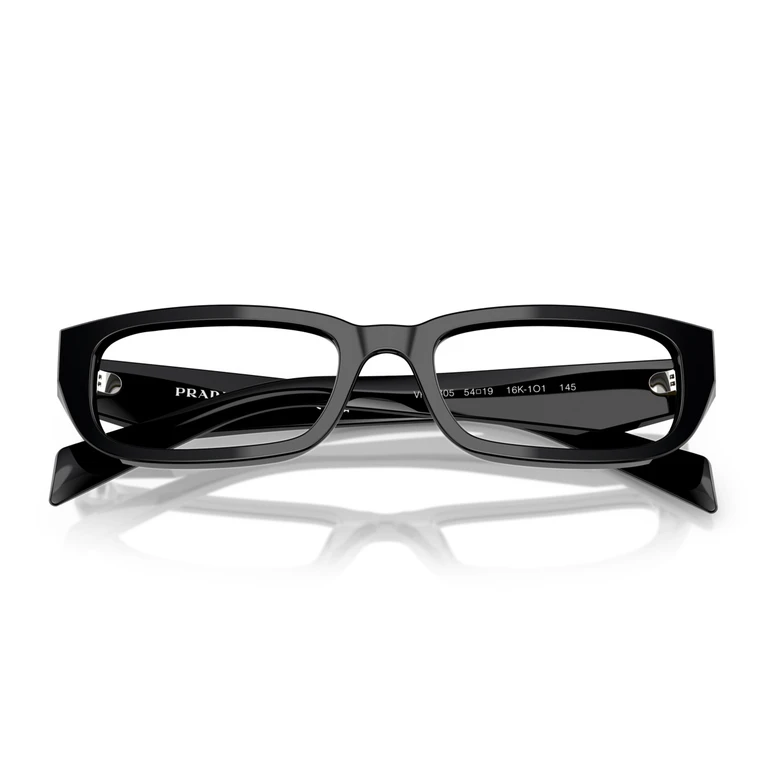 PR B05V 16K1O1 Nero-Argento Notte Acetate Occhiali Da Vista - Women