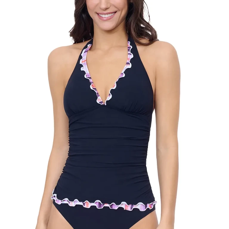 Profile by Gottex Riga Halter Tankini Top