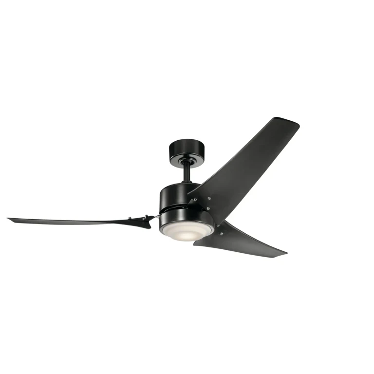 Rana 60" LED Ceiling Fan in Satin Black