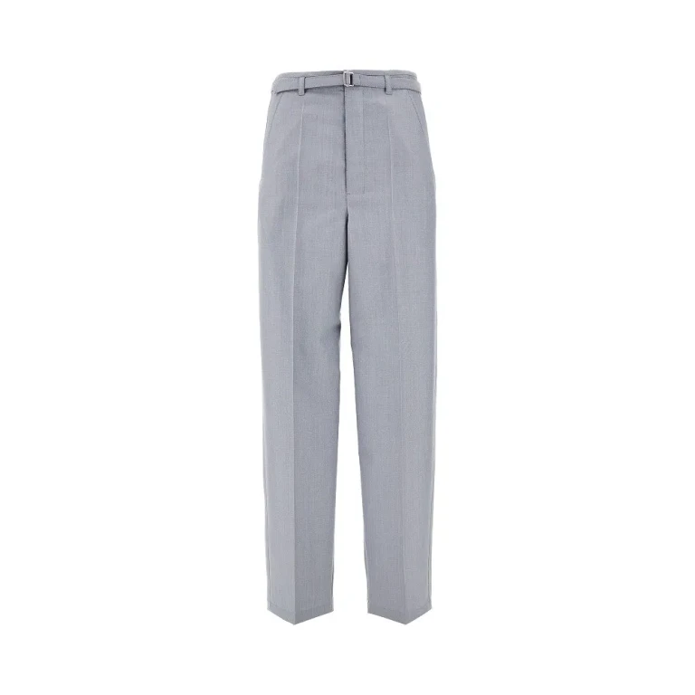 LEMAIRE Wool-blend pants with belt Woman 38