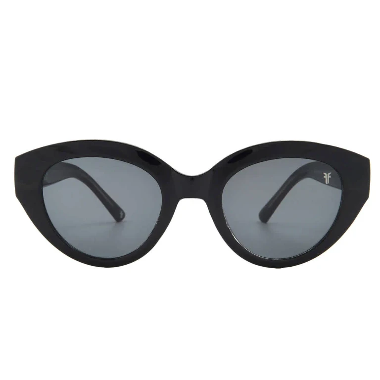 Frye 60273FRY BLK Smoke Cat Eye Ladies Sunglasses 10266423.COM BLKSMK