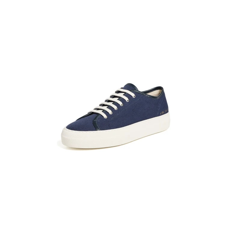 Tournament Sneakers In Canvas Navy 40