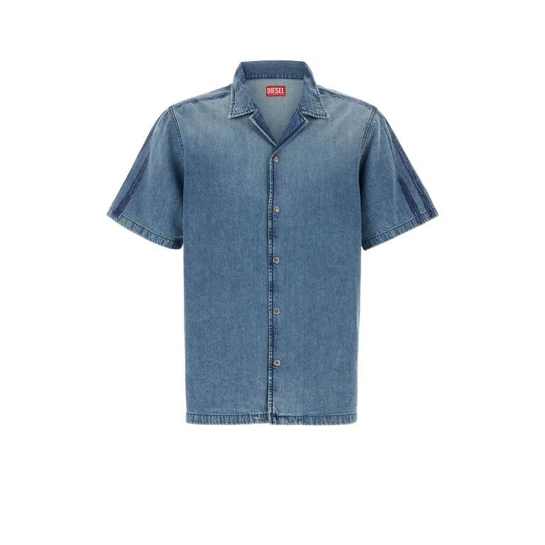 Diesel Light Blue Denim Shirt 01 Cly Co Camicie - Men