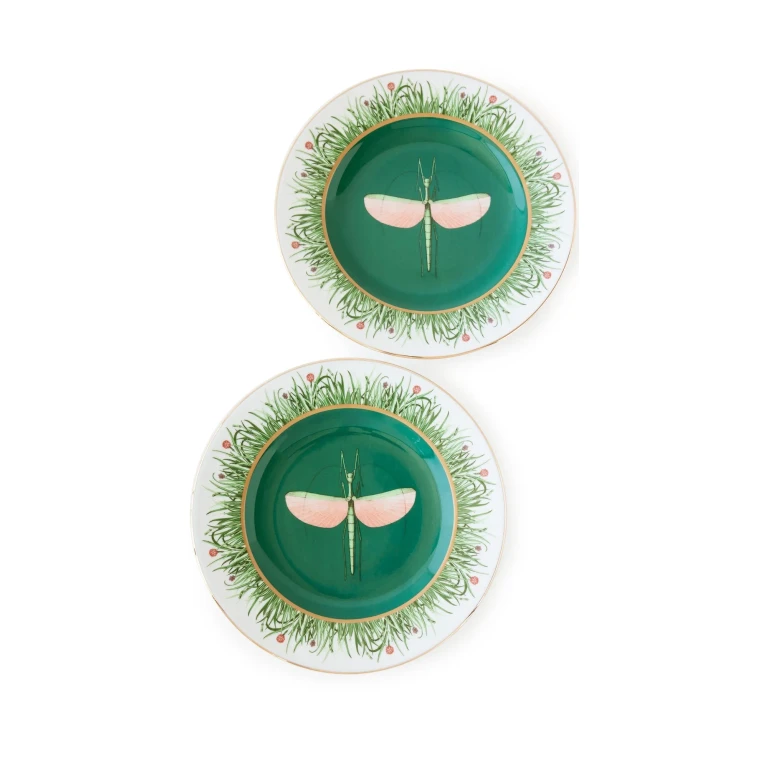 LA DOUBLE J Dinner Plates Set Of 2 unisex UNI