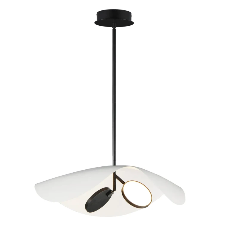 Black LED Pendant from the Carmen Collection