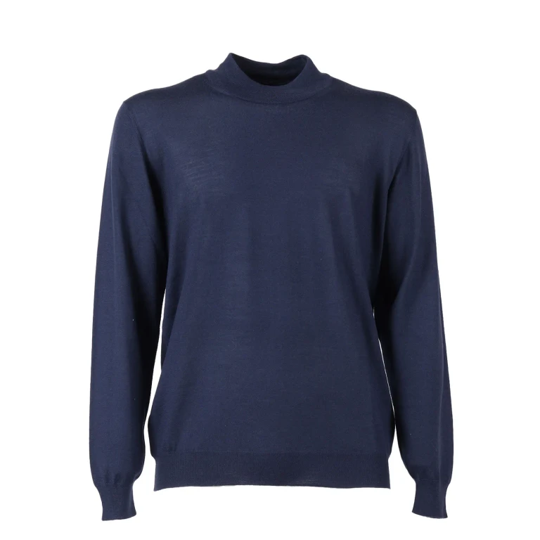 Fedeli Mock-neck L/s Knitted Sweater Man