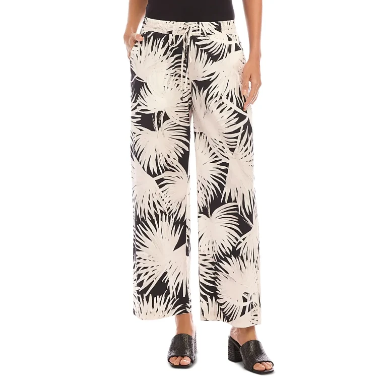 Karen Kane Printed Drawstring Pants