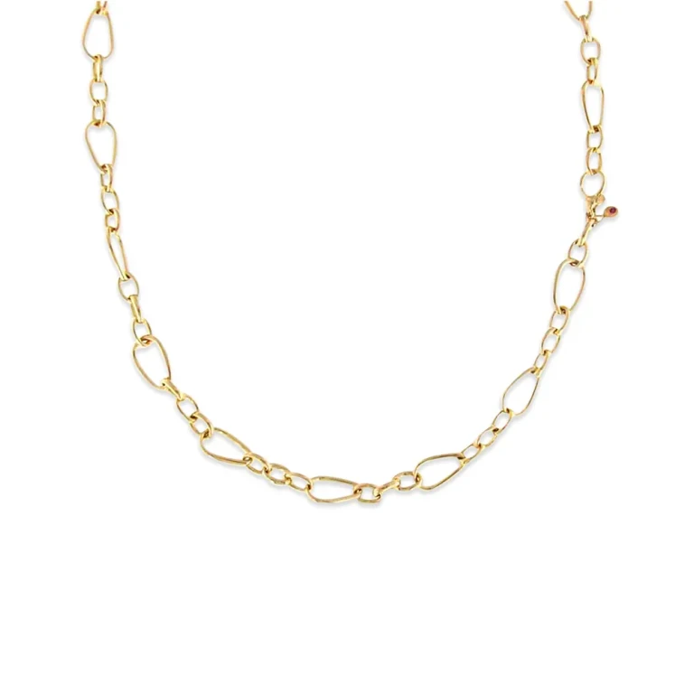 Roberto Coin 18K Yellow Gold Alternating Chain Necklace, 27