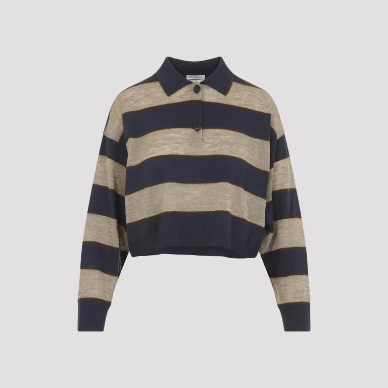 Jersey Striped Polo