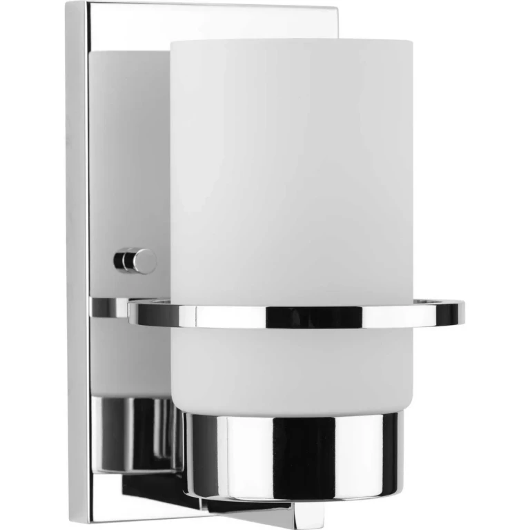 Polished Chrome One Light Vanity from the Reiss Collection