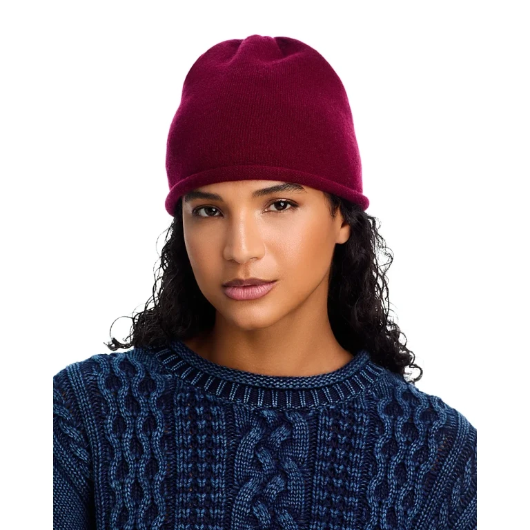 Angelina Rolled Edge Slouch Hat - Exclusive