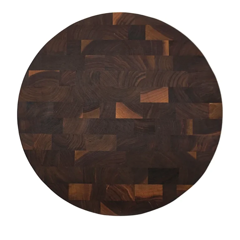 J. k. Adams 16 Round Walnut End Grain Board