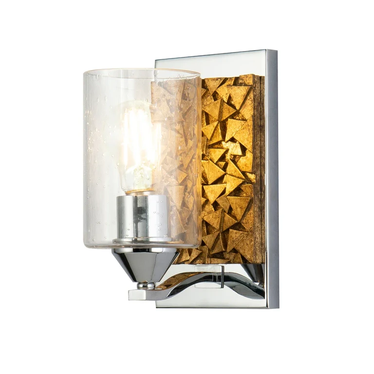 Polished Chrome One Light Wall Sconce from the Bocage Collection