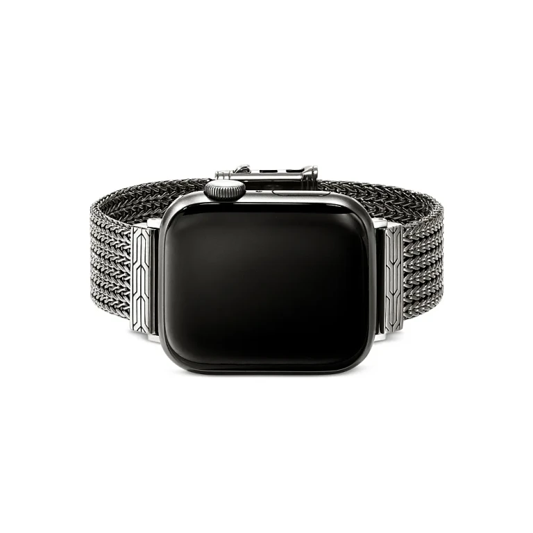 John Hardy Men's Sterling Silver Icon Smart Watch Strap