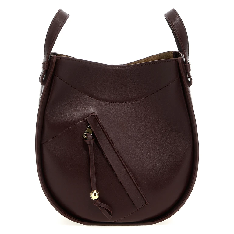 Loewe Bordeaux Calfskin Crossbody Bag - Women
