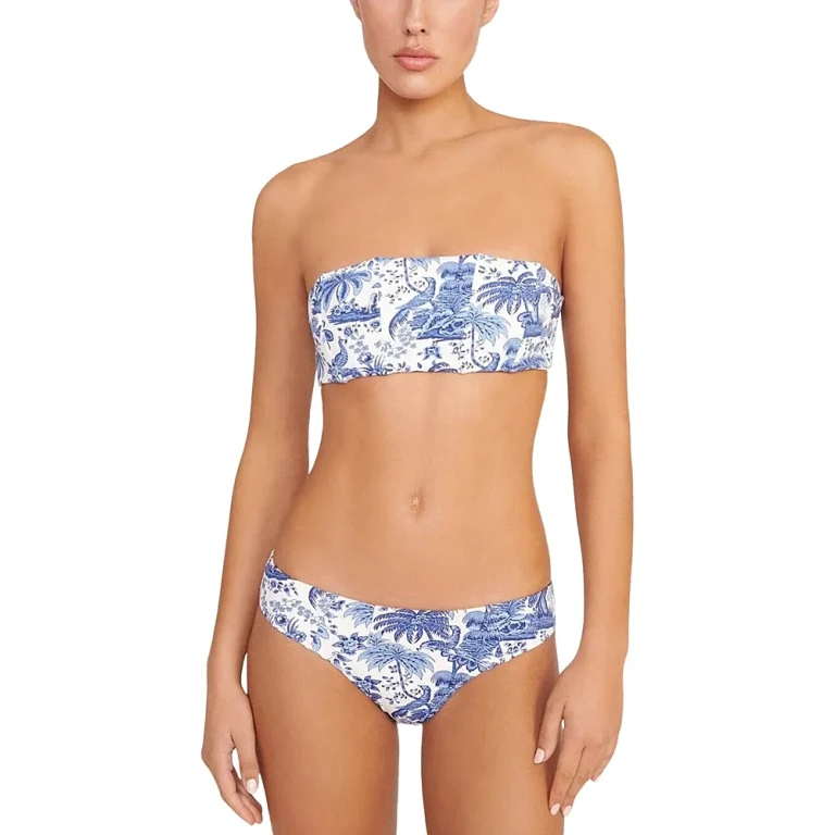 Staud Mala Bandeau Bikini Top