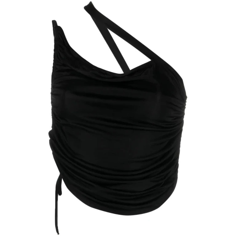 ANDREĀDAMO Cropped Jersey Top