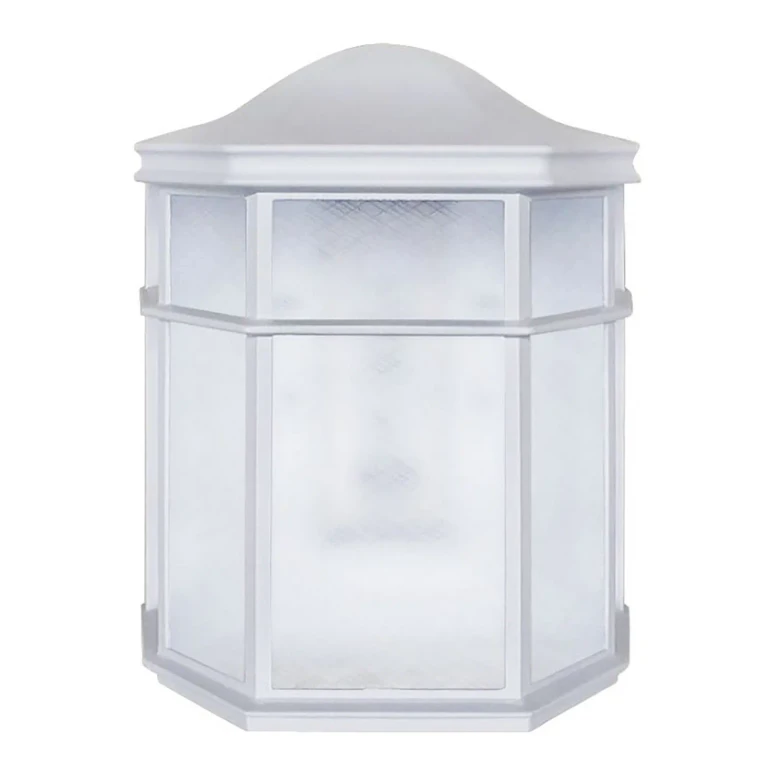 Bristol LED Outdoor Wall Sconce in White