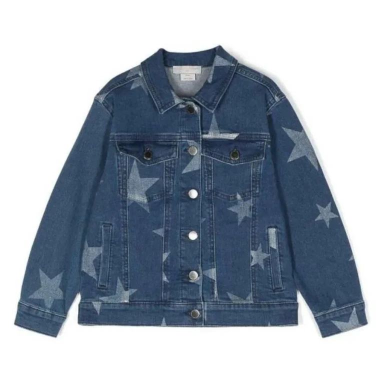 Stella McCartney Kids Star Print Denim Jacket