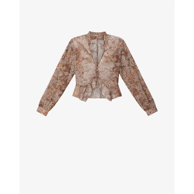 Blouse Celeny - Femme - Ocre - Taille34 - Isabel Marant
