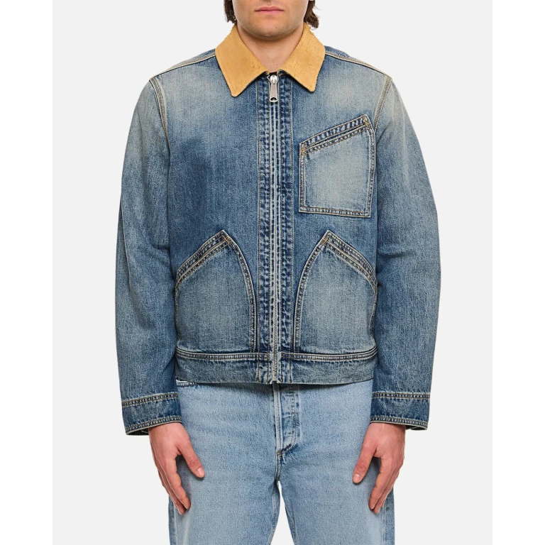 Alexander McQueen Denim Workwear Jacket