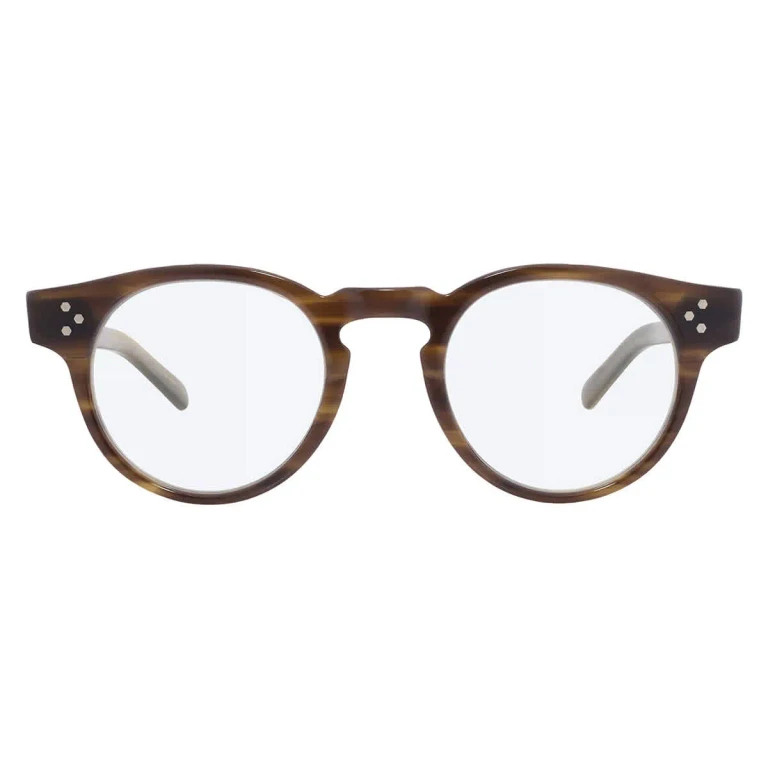 Mr. Leight KENNEDY C Demo Round Unisex Eyeglasses ML1017 KLP-PW 46