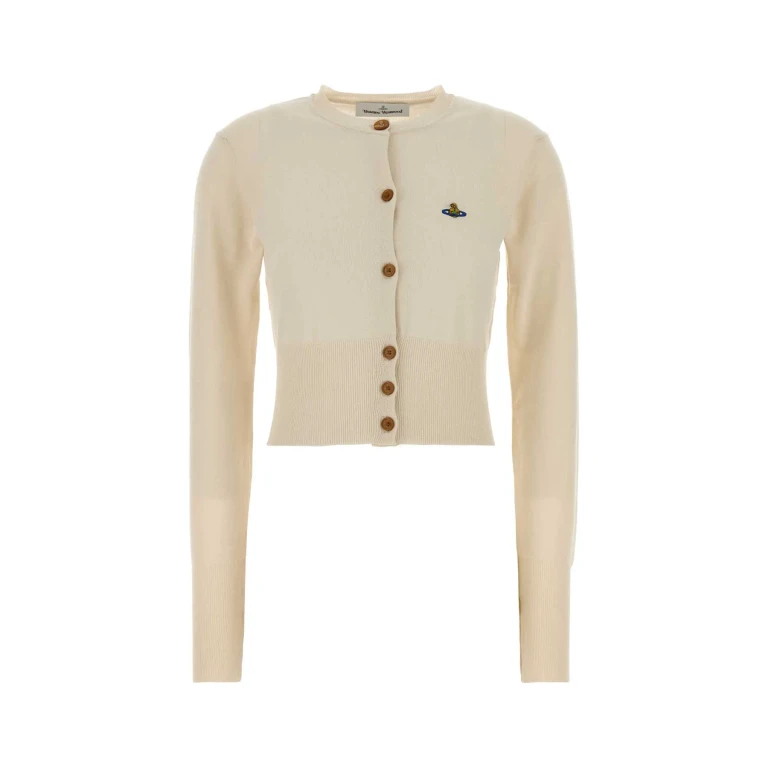 Vivienne Westwood Ivory Cotton Bea Cardigan