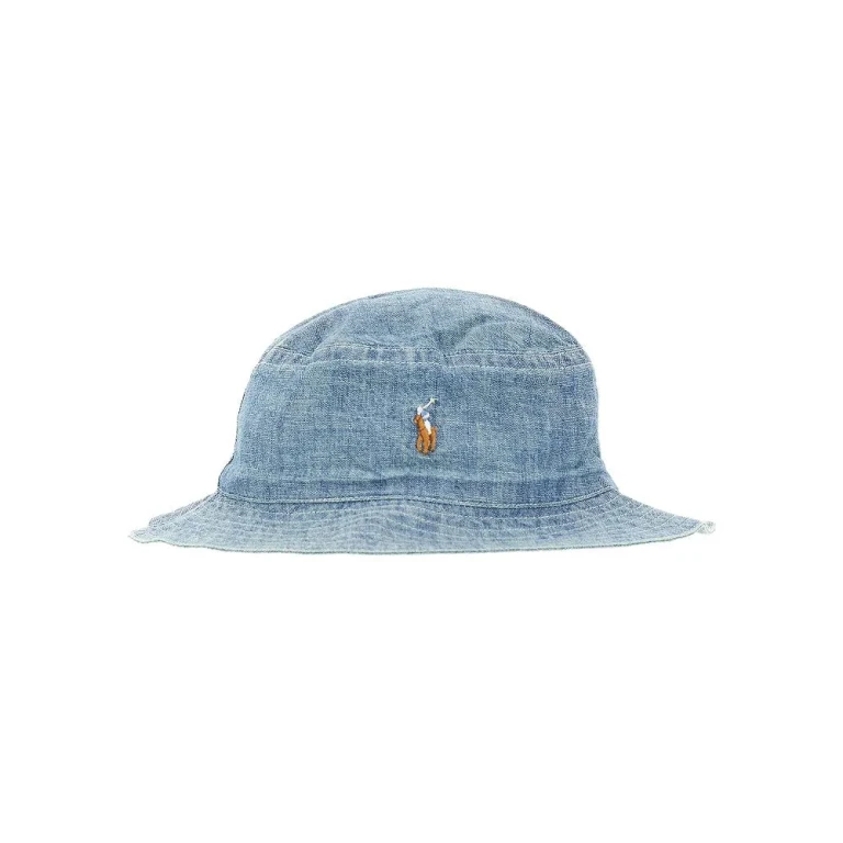 RALPH LAUREN Cotton chambray bucket hat Kids 18-24