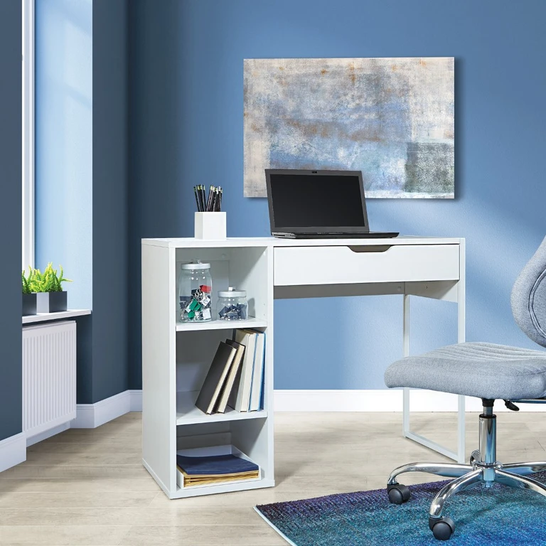 Ravel White 40" Desk