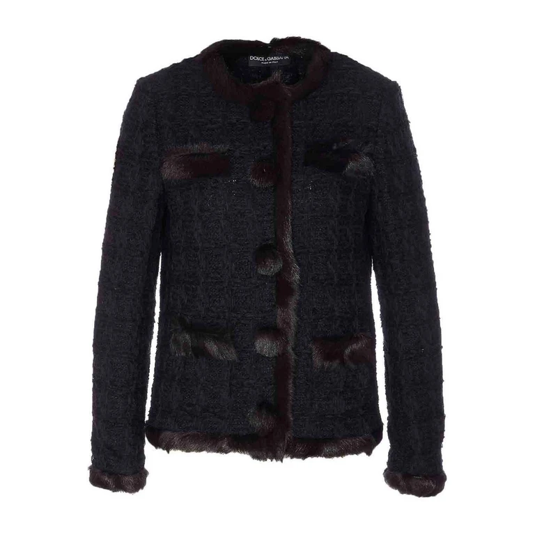 Dolce & Gabbana Pull Col Rond - Noir