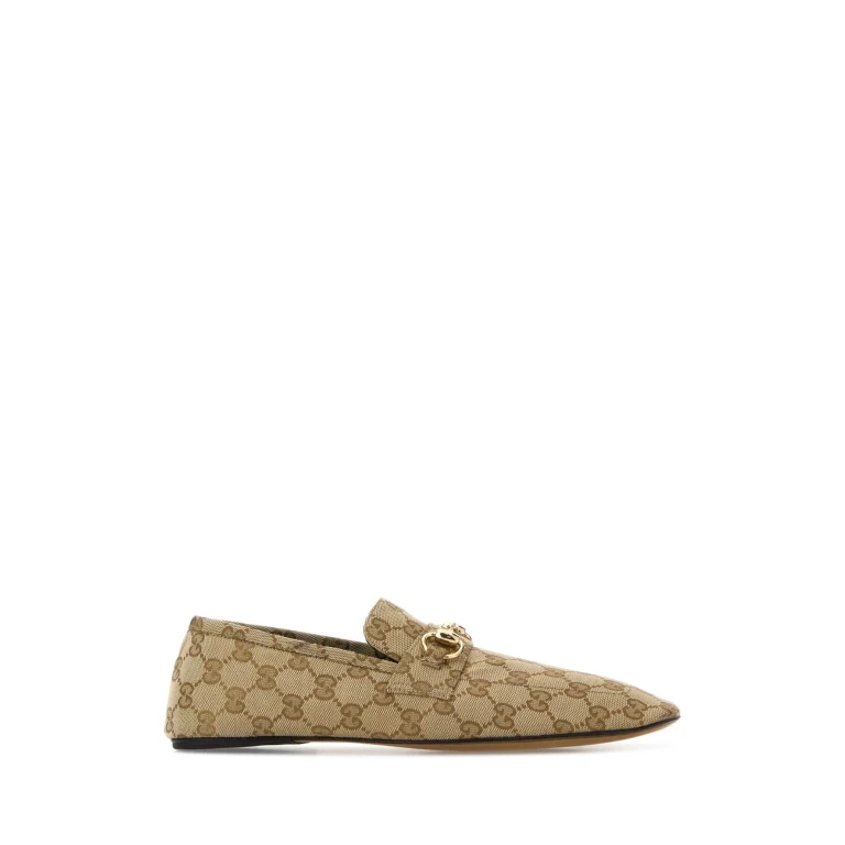Gg Fabric Loafers