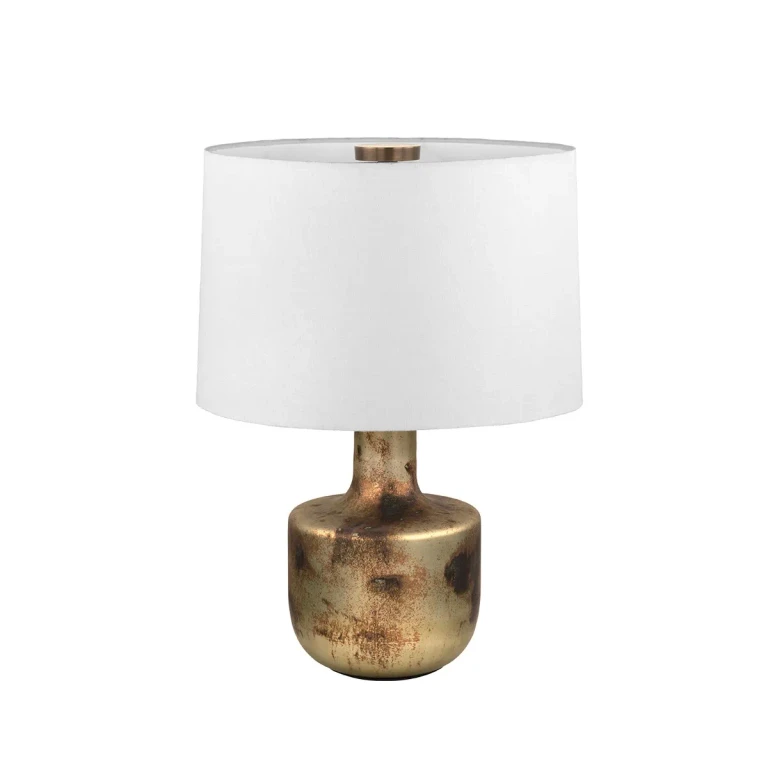 Patina Brass Table Lamp from the Terron Collection