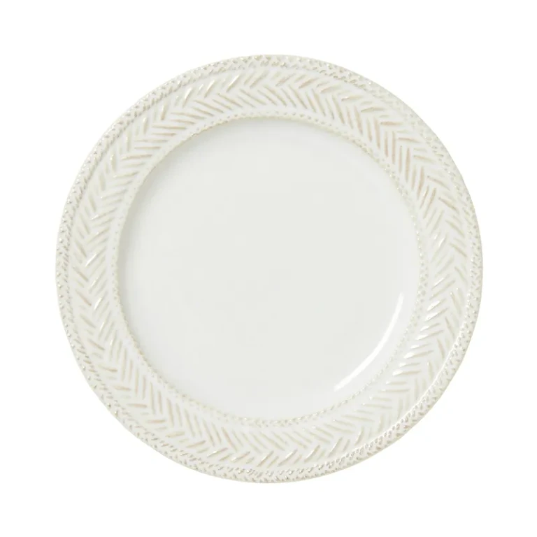 Juliska Le Panier Whitewash Side/Cocktail Plate
