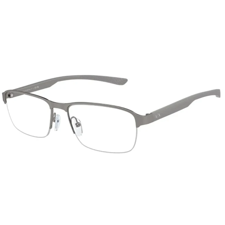 Armani Exchange Demo Rectangular Mens Eyeglasses AX1061 6003 57