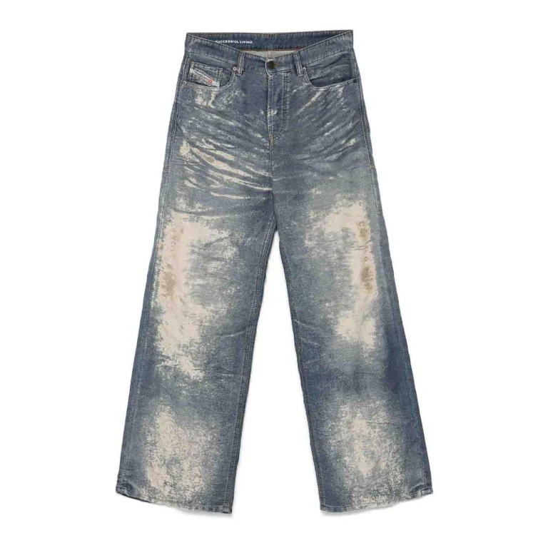 Vaqueros rectos para hombre Diesel - Azul