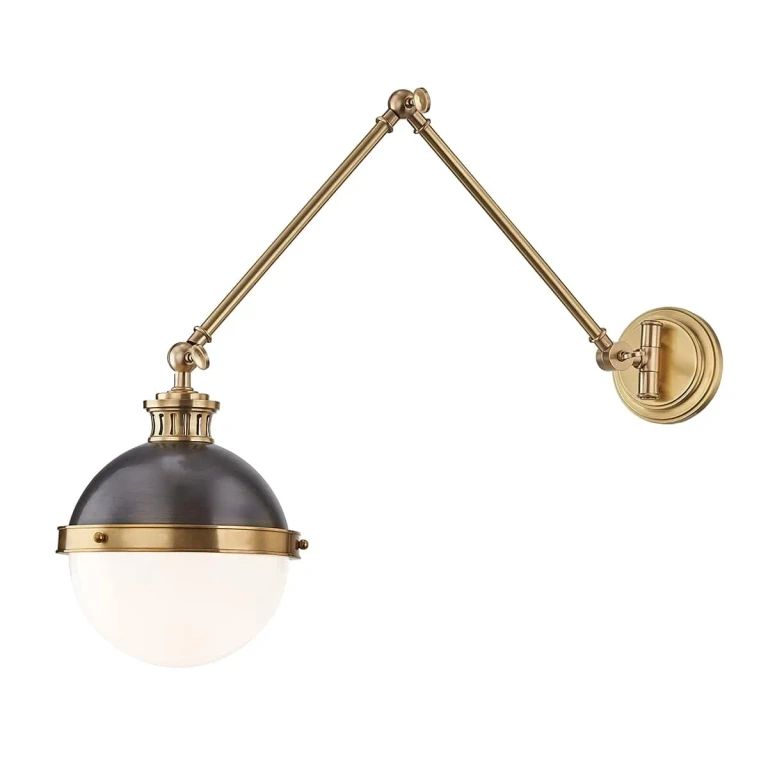 Hudson Valley Latham Wall Sconce in Aged/Antique Distressed Bronze - 4011-ADB