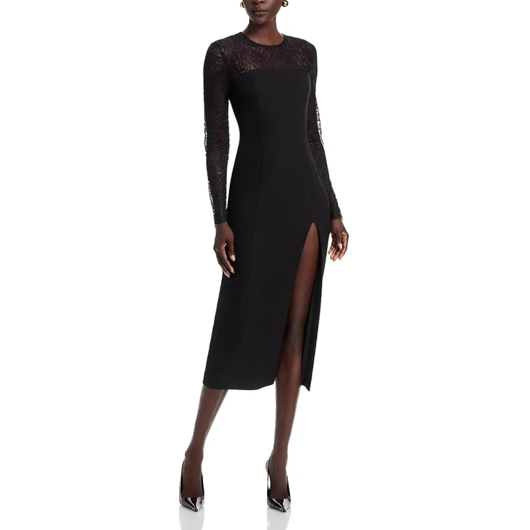 Toccin Loretta Lace Midi Dress