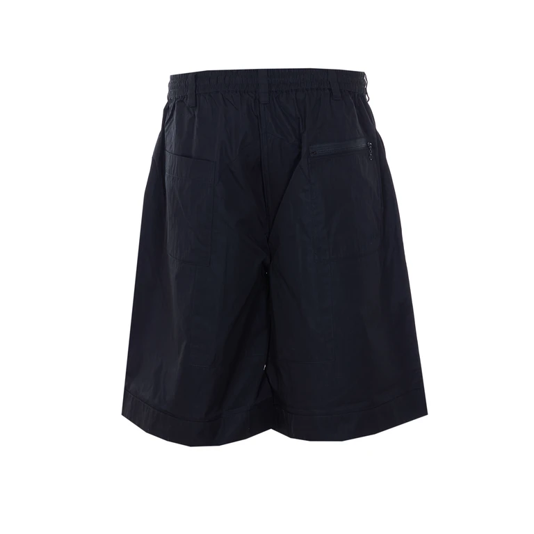 Y-3 Shorts Black Cotton - Men