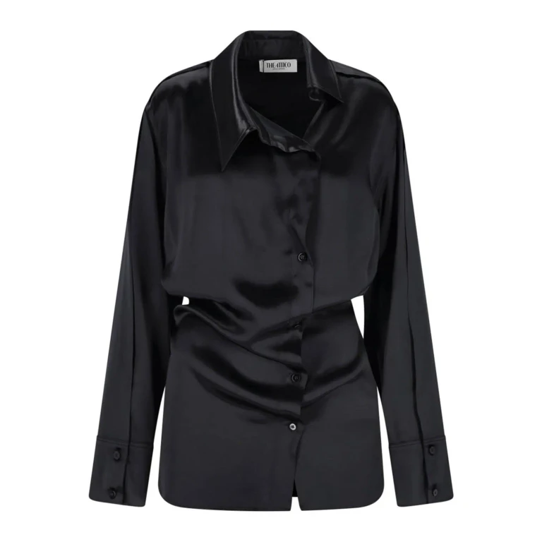 The Attico Robe Courte - Noir