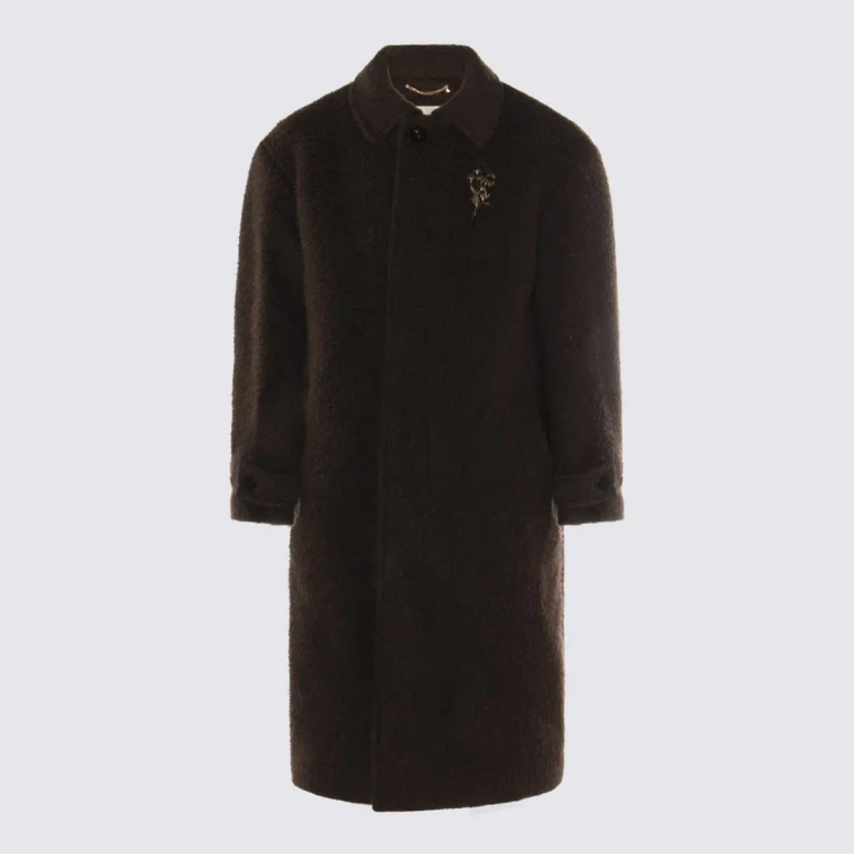 Golden Goose Manteau Court - Marron