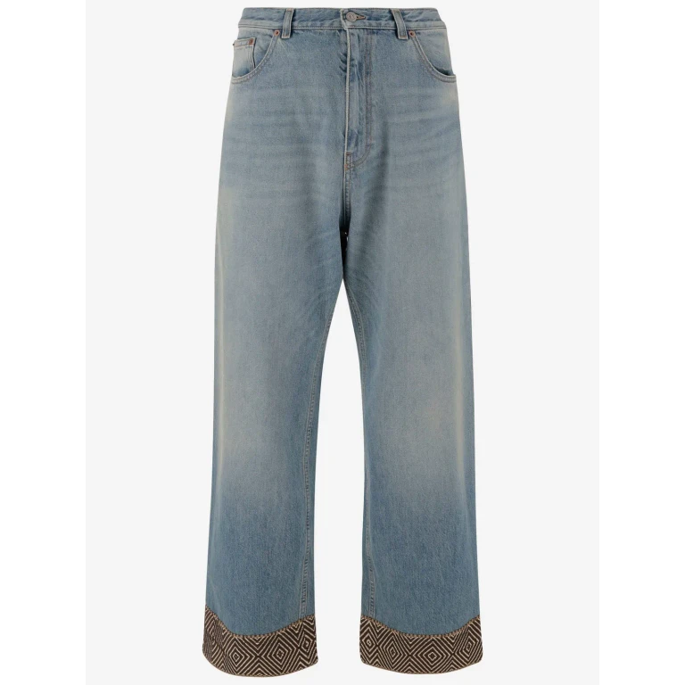 끌로에 와이드 레그 데님