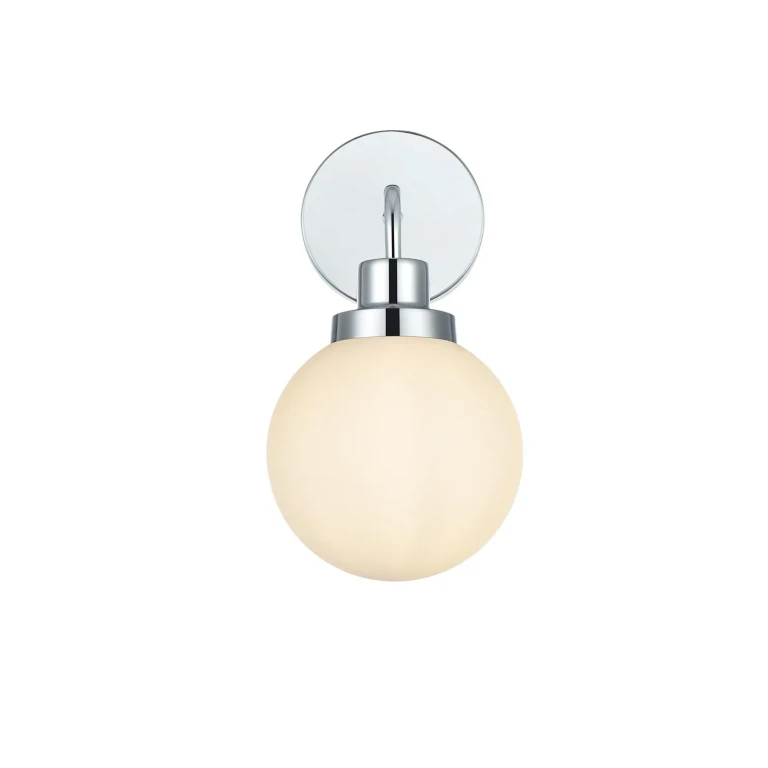Chrome Wall Sconce from the Hanson Collection