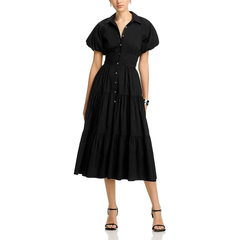Cinq a Sept Maggio Balloon Sleeve Dress