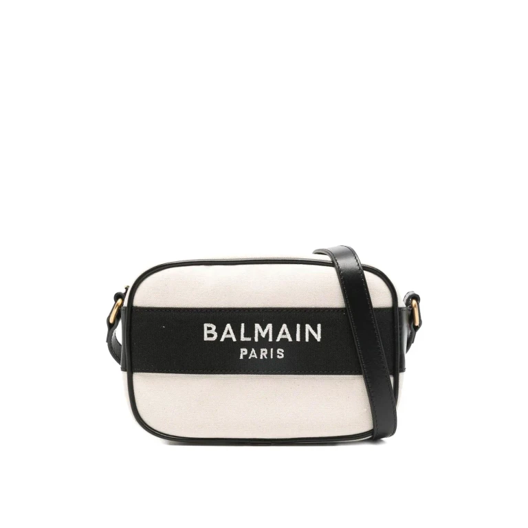 Balmain Sac Porté Épaule - Crème